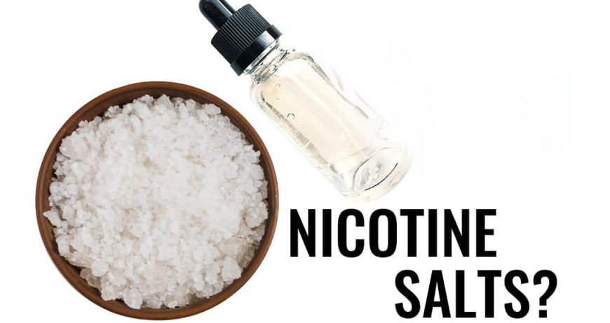 Một số loại thuốc lá điện tử chứa nicotin dưới dạng muối